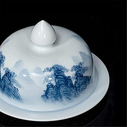 Aadecor keramičke staklenke, čajne staklenke, staklenke za odlaganje u kineskom stilu, staklenke đumbira plave i bijele porculanske
