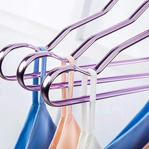 Czdyuf 20pcs Metalne vješalice za kuke za odjeću Domaća aluminijska legura protiv proklizavanja stalak za sušenje zgušnjavanja
