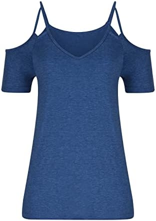 Ženska majica kratkih rukava s ramena, elegantne Ležerne majice, ljetna tanka majica, majica, majica, majica, majica, majica,