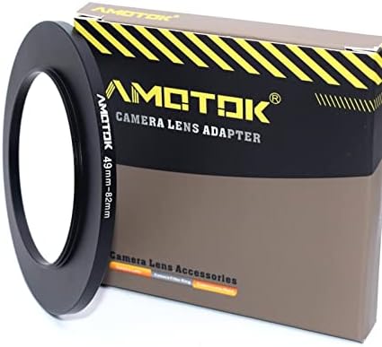 49 mm leća do 82 mm adapter za objektiv za kameru, 49 mm do 82 mm filter za pojačavanje filtra, kompatibilan sve 82 mm dodatak