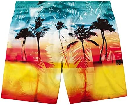 Saxigol muške kratke hlače 2023 Havajska plaža Ljetna hlača Brzih suhih plivačkih komora Sweatshorts izvlačenje labave trenirke