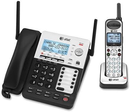 AT&T telefonskog sustava, Expdbl, 4-line, DECT 6.0, ID pozivatelja, BK/SR