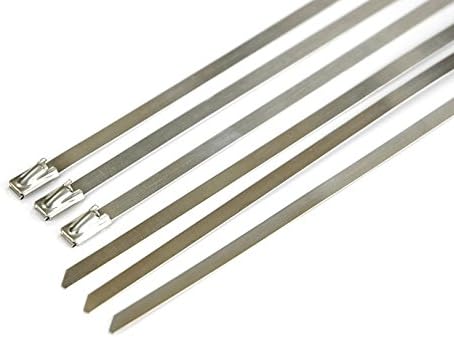 Pro kravata uska kabela od nehrđajućeg čelika za unutarnju i vanjsku upotrebu, 316 morskih nehrđajućih čelika | 7,9 inča,