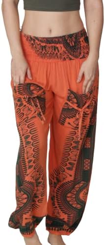 Harem hlače za žene hipi boemske casual ciganske hlače, idealne joga hlače - vrećasti boho harem hlače