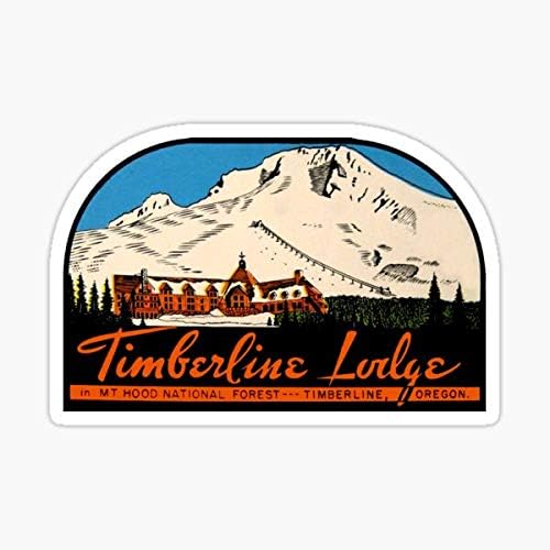 TimberLine Lodge Vintage naljepnica naljepnica - naljepnica grafička - auto, zid, laptop, ćelija, naljepnica za kamion za